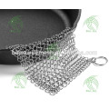 Cast Iron Cleaner BN7"X7" Premium Stainless Steel Chainmail